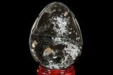 Septarian Dragon Egg Geode - Crystal Filled #88294-1